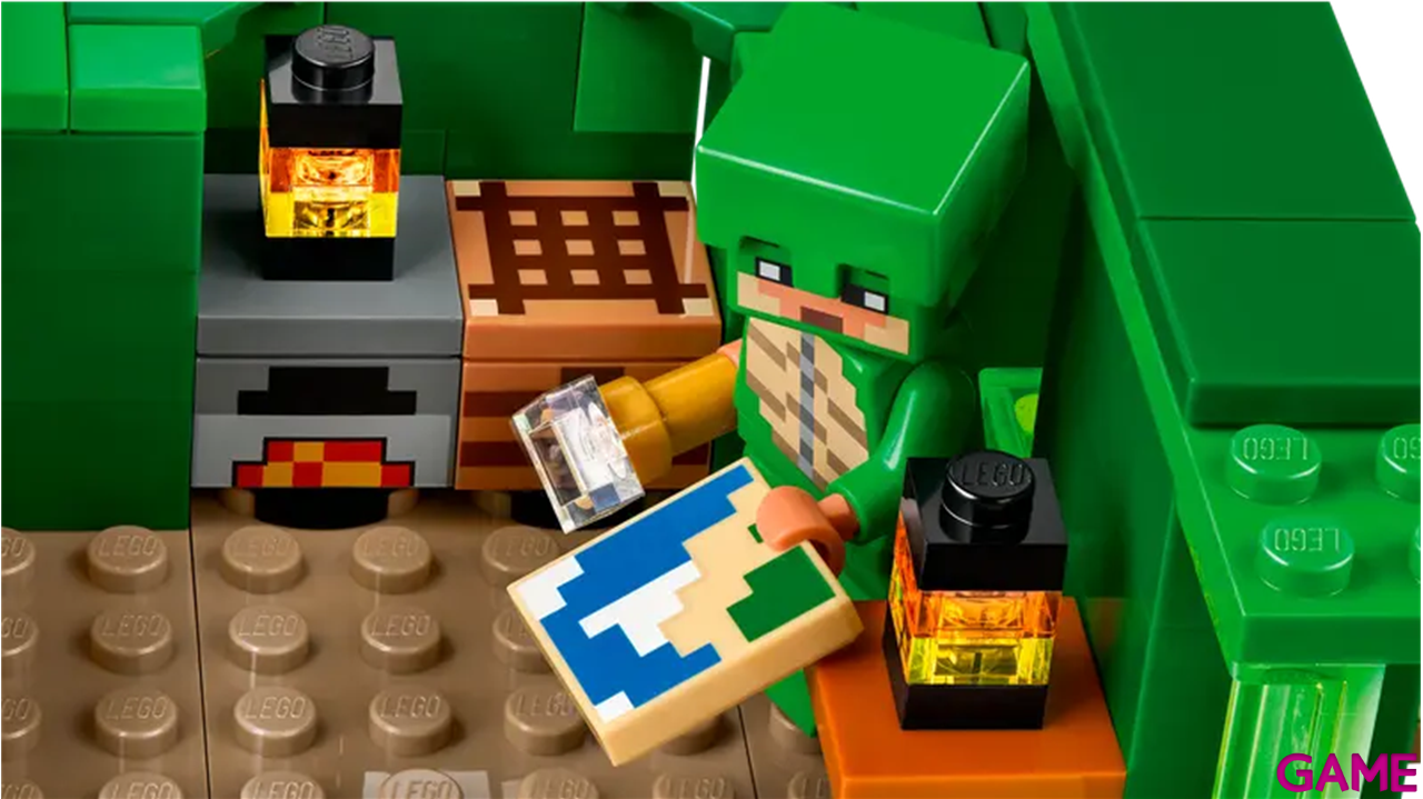 LEGO Minecraft: La Casa Tortuga de la Playa 21254-2