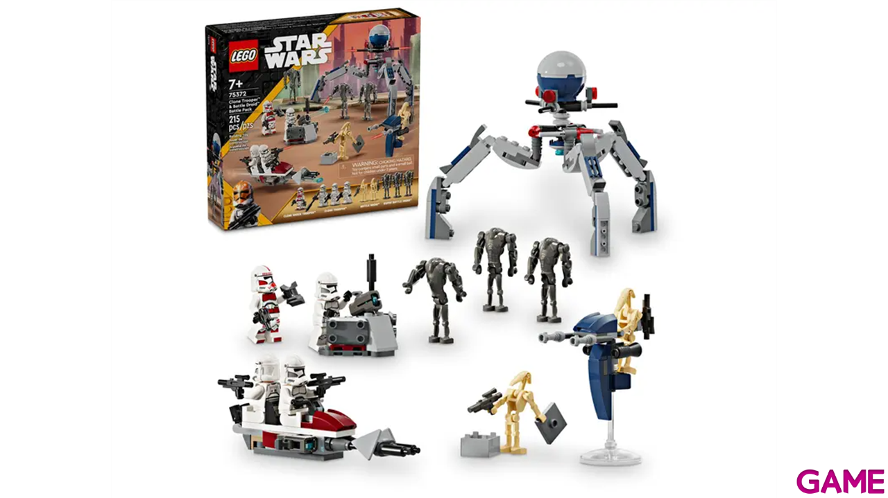 LEGO Star Wars: Clone Trooper and Battle Droid 75372-2