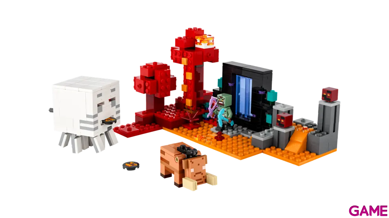LEGO Minecraft: La Expedición al Portal del Nether 21255-0