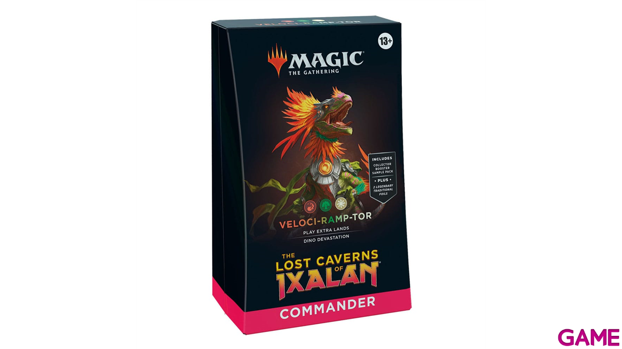 Mazo Commander Magic the Gathering: Las Cavernas Perdidas de Ixalán Inglés-2