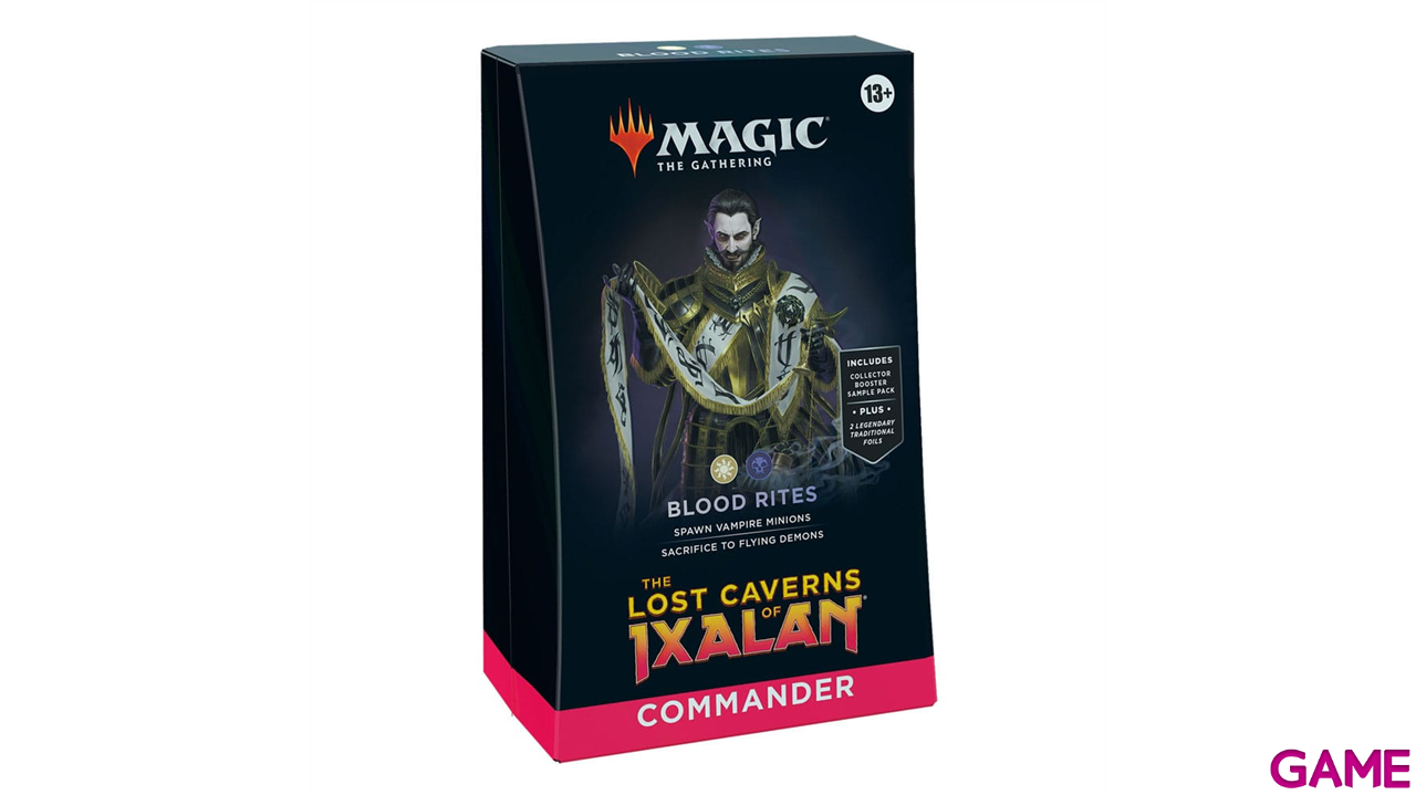 Mazo Commander Magic the Gathering: Las Cavernas Perdidas de Ixalán Inglés-3