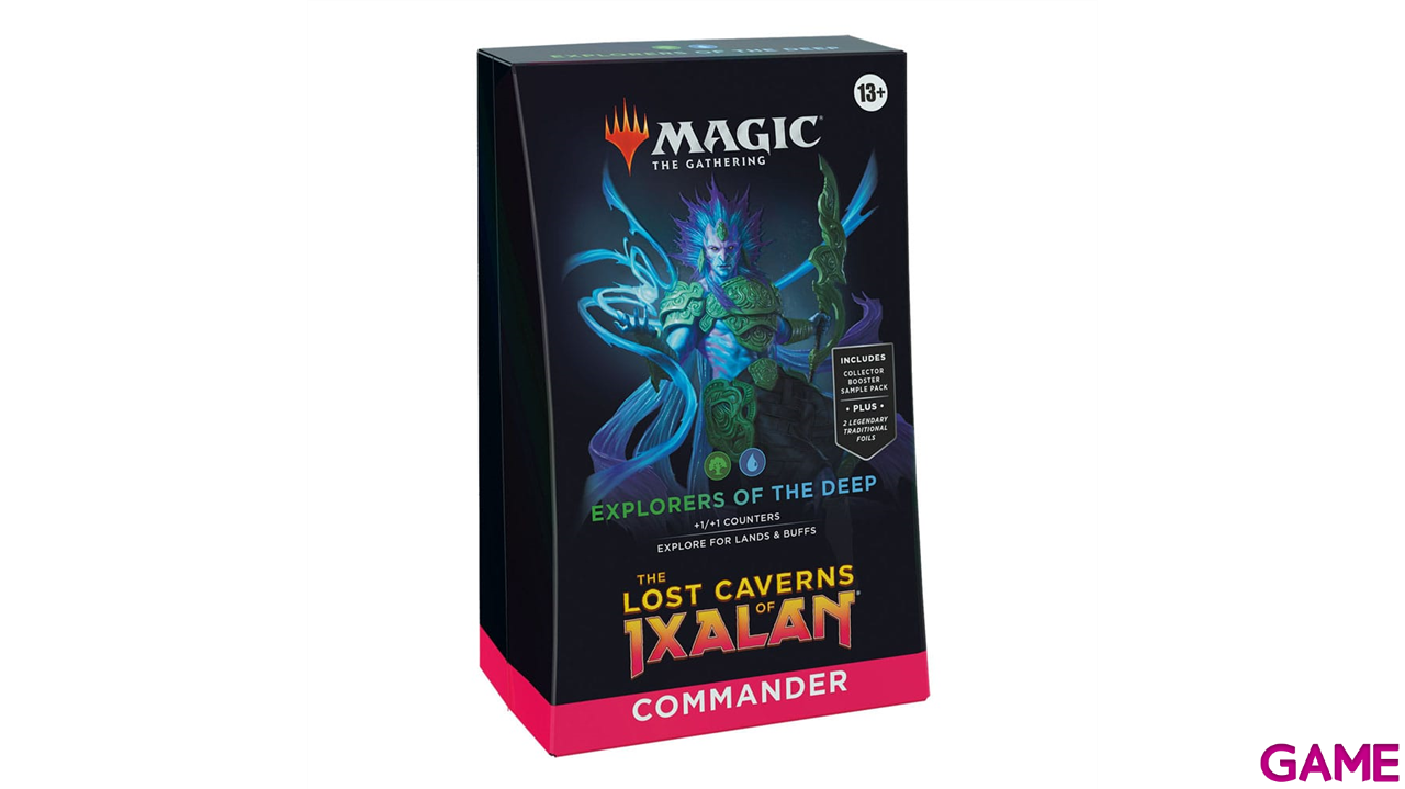 Mazo Commander Magic the Gathering: Las Cavernas Perdidas de Ixalán Inglés-4
