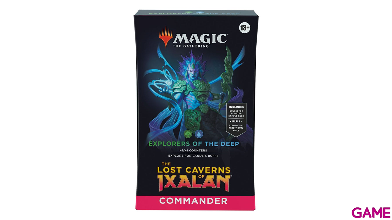 Mazo Commander Magic the Gathering: Las Cavernas Perdidas de Ixalán Inglés-5