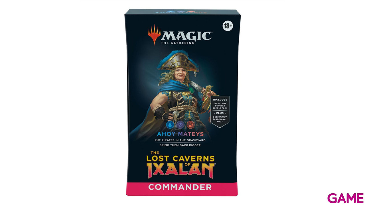 Mazo Commander Magic the Gathering: Las Cavernas Perdidas de Ixalán Inglés-6
