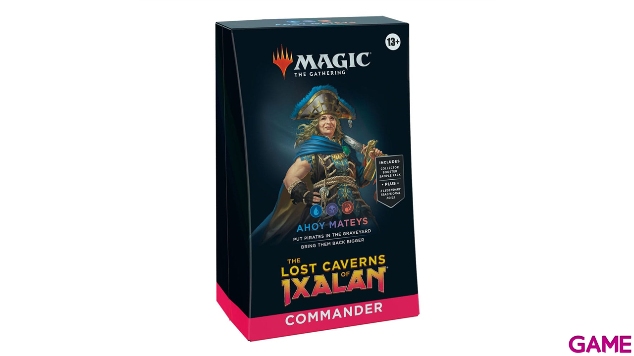 Mazo Commander Magic the Gathering: Las Cavernas Perdidas de Ixalán Inglés-7