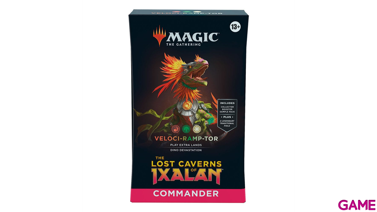 Mazo Commander Magic the Gathering: Las Cavernas Perdidas de Ixalán Inglés-8