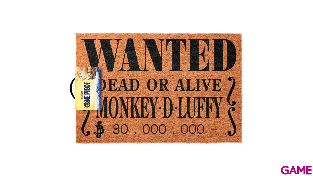 Felpudo One Piece WANTED-0