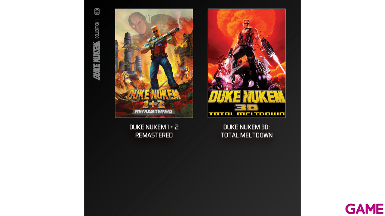 Cartucho Evercade Duke Nukem Collection 1-3
