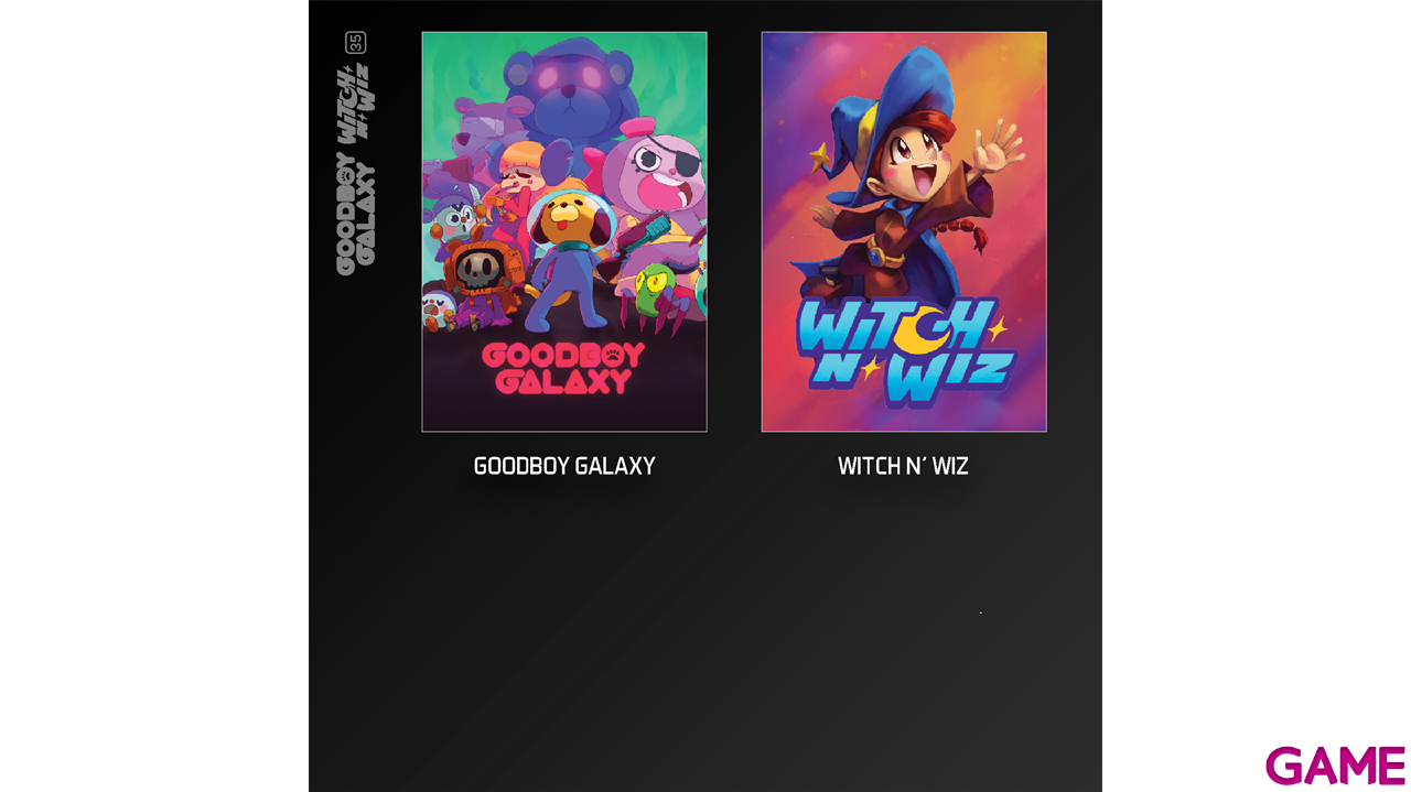Cartucho Evercade Goodboy Galaxy + Witch N´ Wiz-3