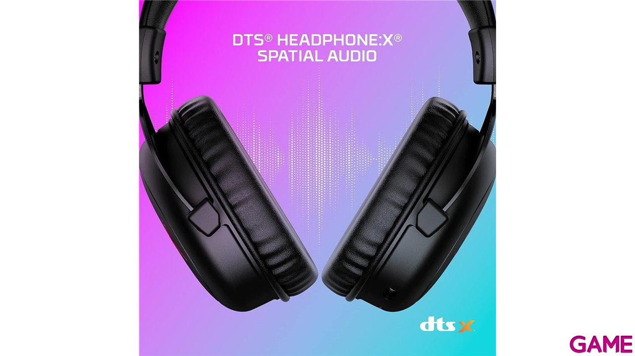 HyperX Cloud II Core Wireless Negro PC - PS5 - PS4 - Switch - Movil - Auriculares Gaming-3