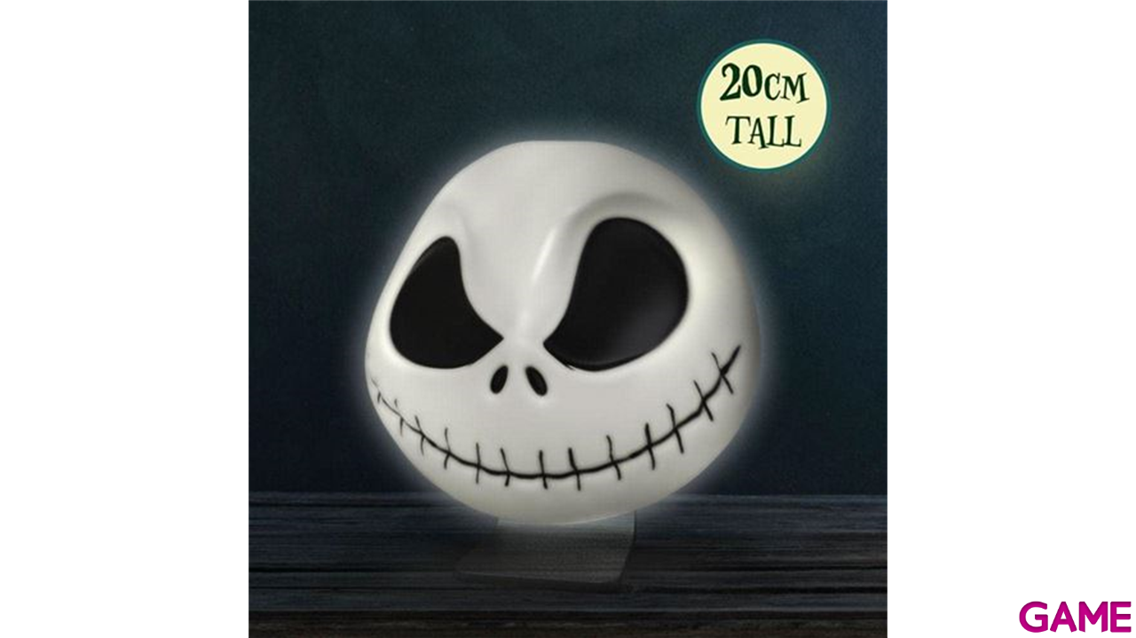 Lámpara Pesadilla Antes de Navidad: Máscara Jack Skellington-3