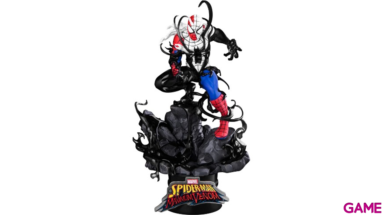 Figura Dstage Marvel Maximum Venom: Spider-Man Edición Especial-1