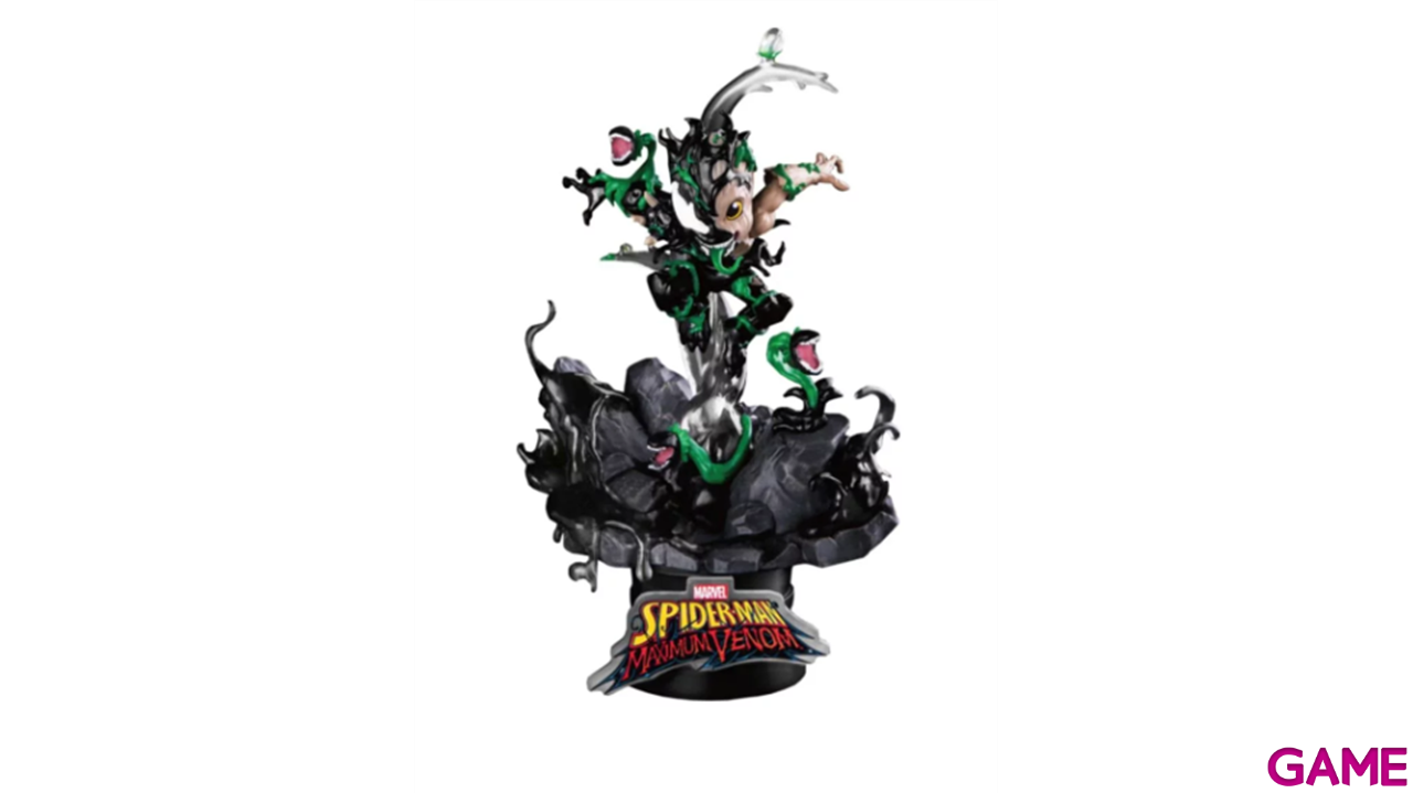 Figura Dstage Marvel Maximum Venom: Pequeño Groot-0