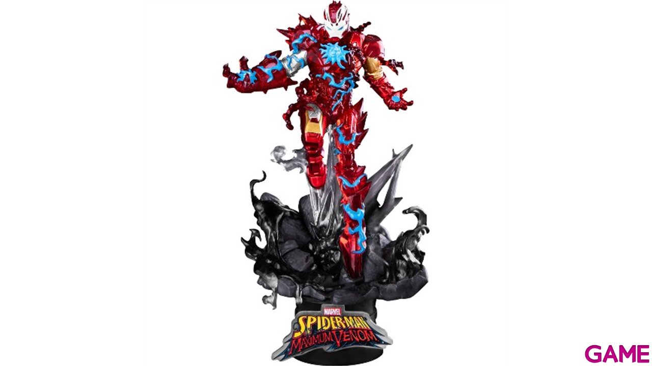 Figura Dstage Marvel Maximum Venom: Iron Man Edición Especial-1