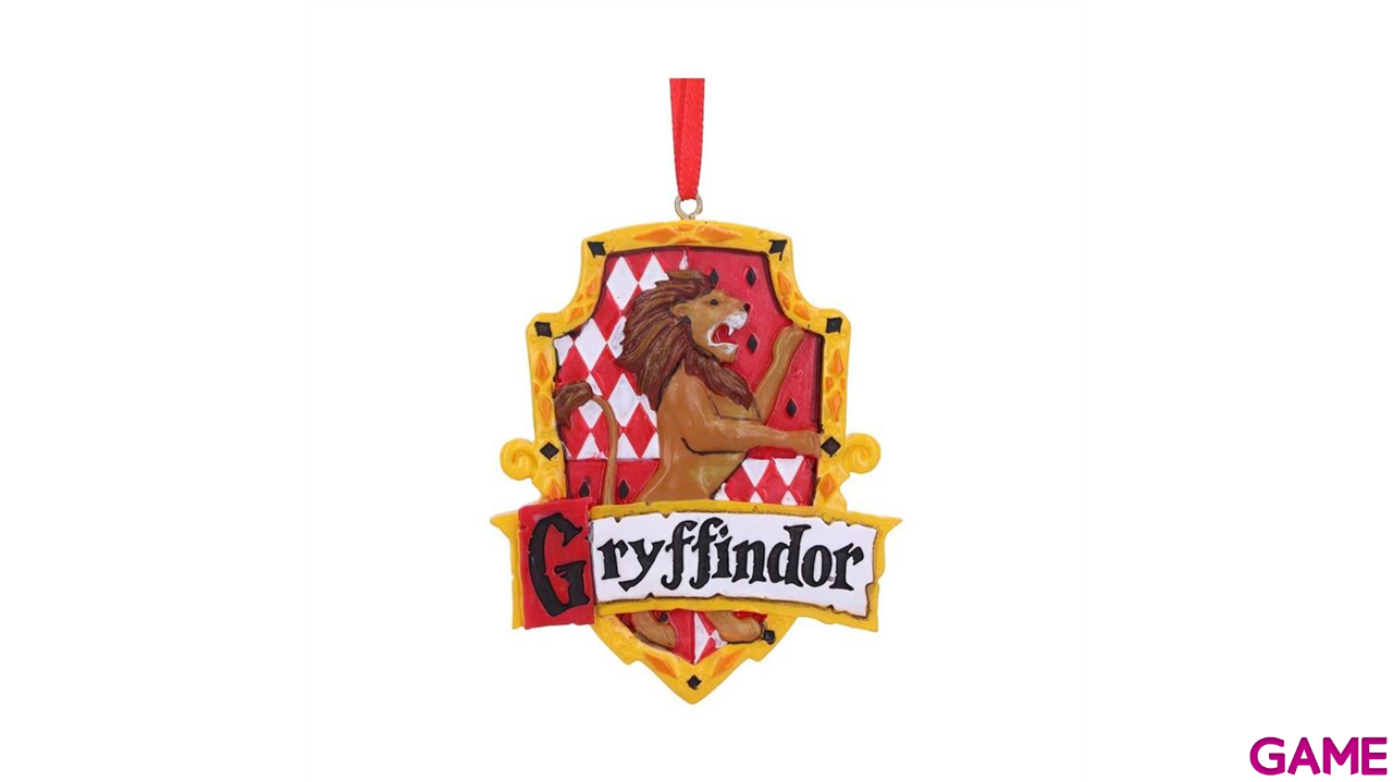 Adorno de Navidad Harry Potter: Escudo Gryffindor-0