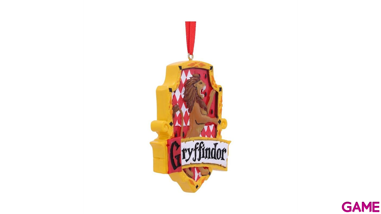 Adorno de Navidad Harry Potter: Escudo Gryffindor-1