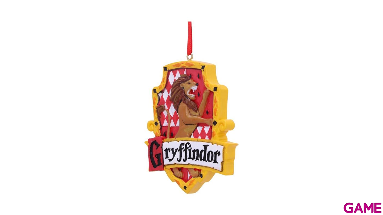 Adorno de Navidad Harry Potter: Escudo Gryffindor-2
