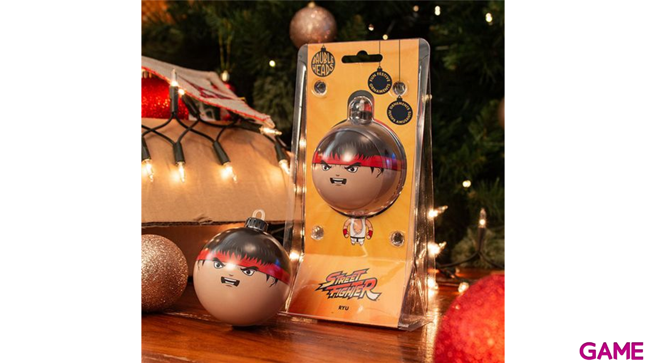Adorno de Navidad Street Fighter: Ryu-0