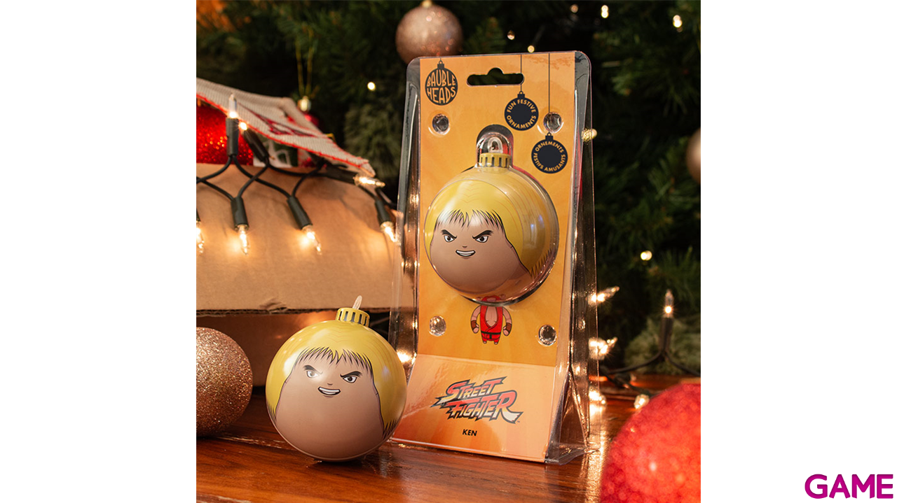 Adorno de Navidad Street Fighter: Ken-0