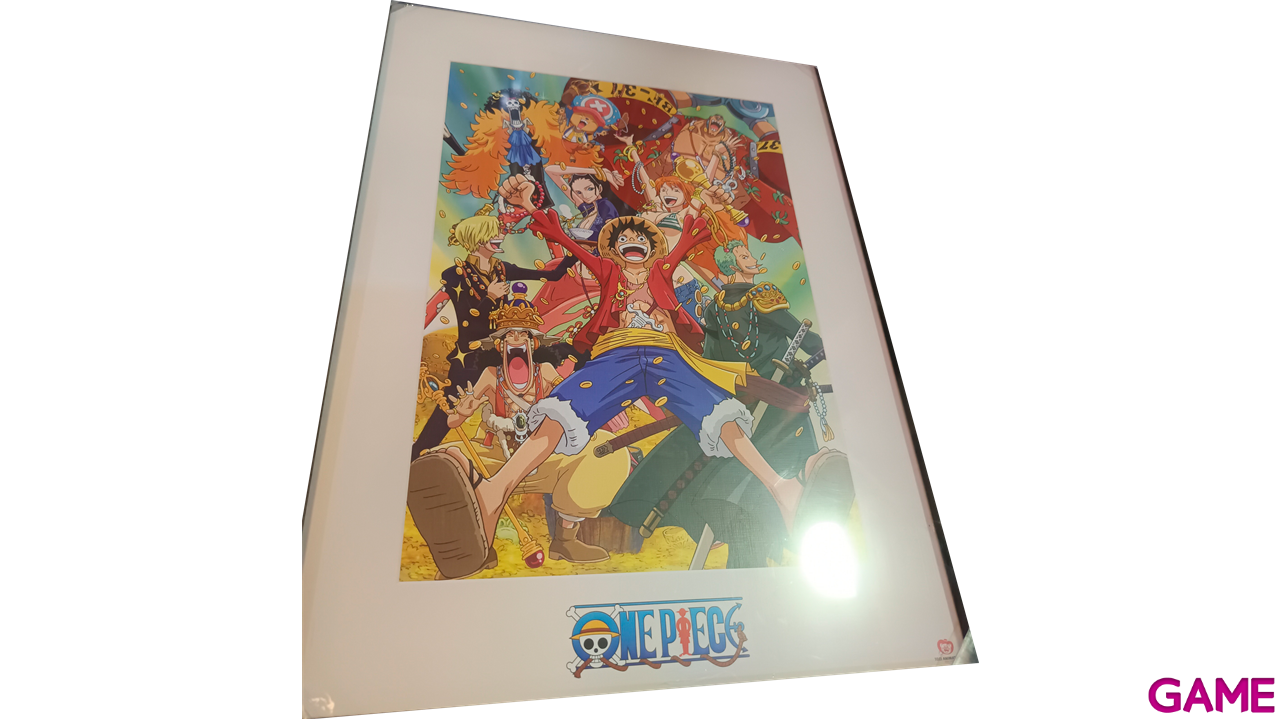 Print Enmarcado 30cmx40cm One Piece: Tesoro-0