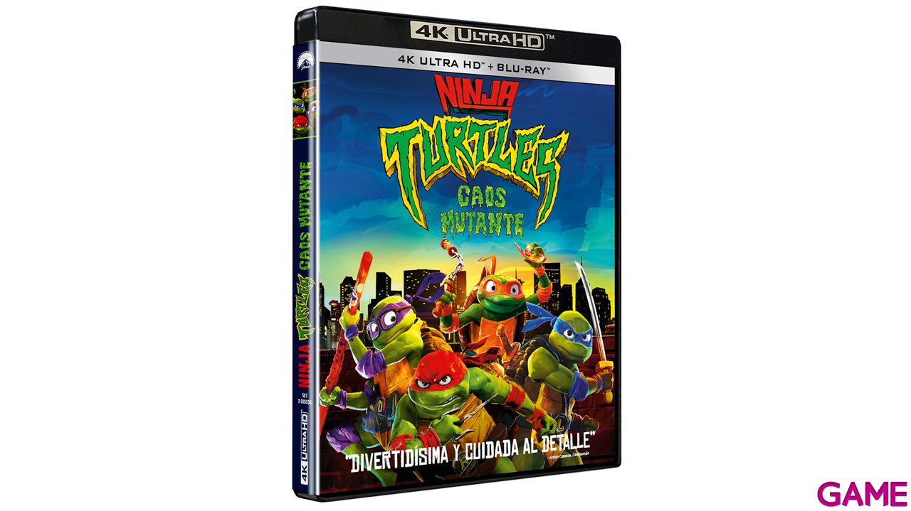 Teenage Mutant Ninja Turtles Caos Mutante 4K + BD-0