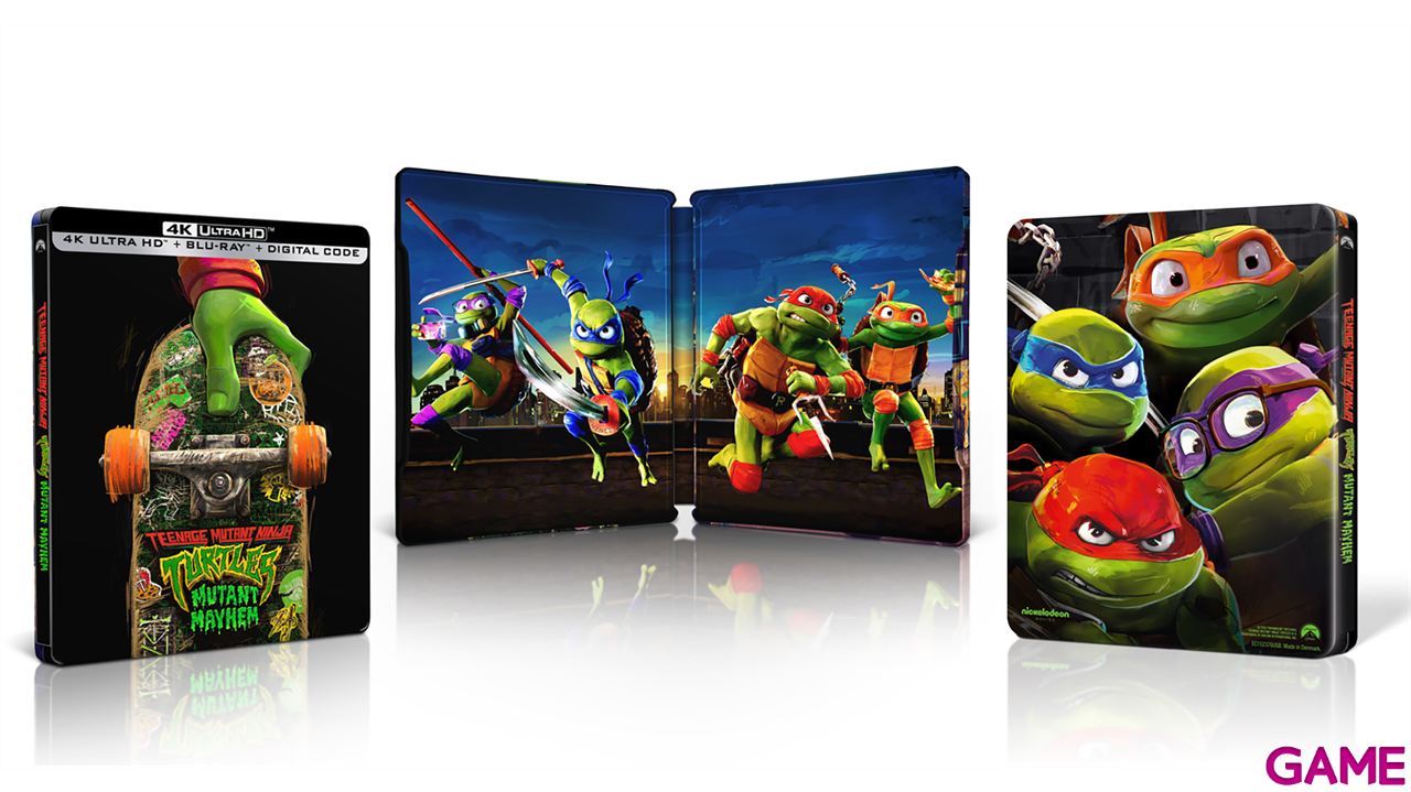 Teenage Mutant Ninja Turtles Caos Mutante 4K + BD Edición Steelbook-0