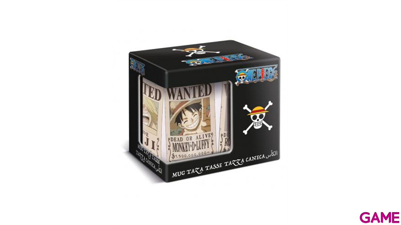 Taza One Piece Wanted 325ml-0