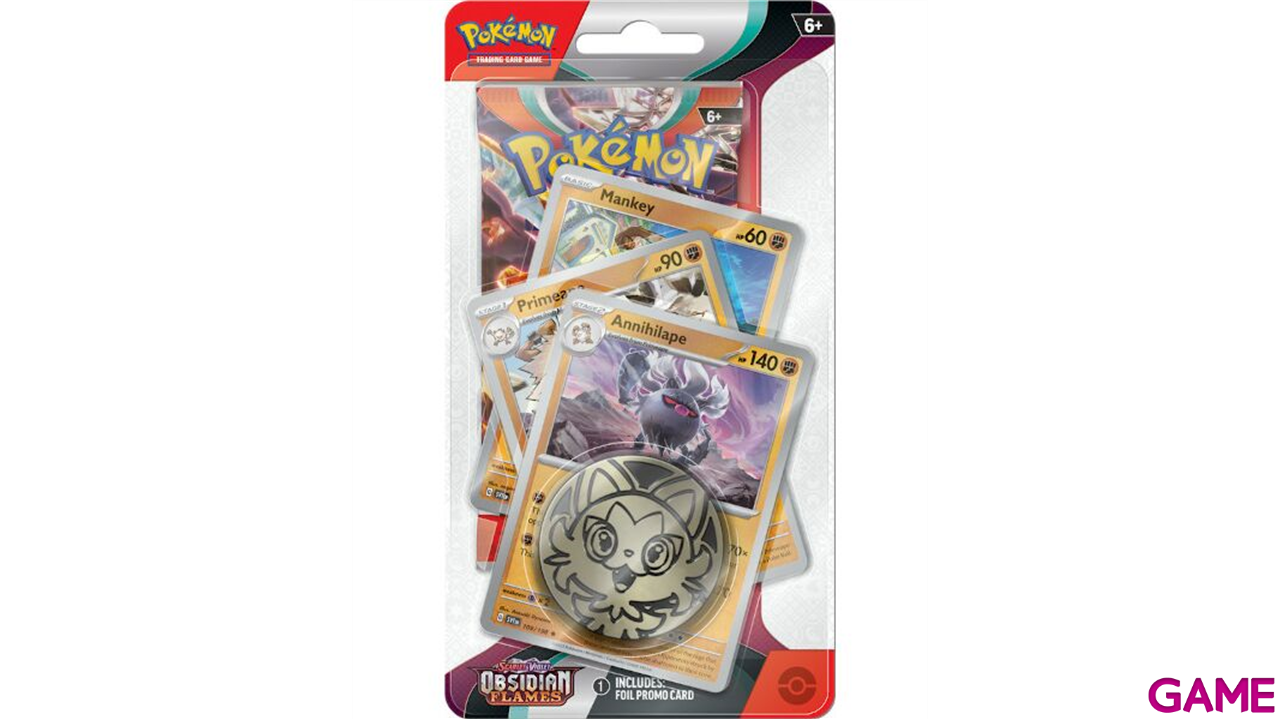 Surtido Sobres Pokemon  TCG Obsidian Flames ENG-0
