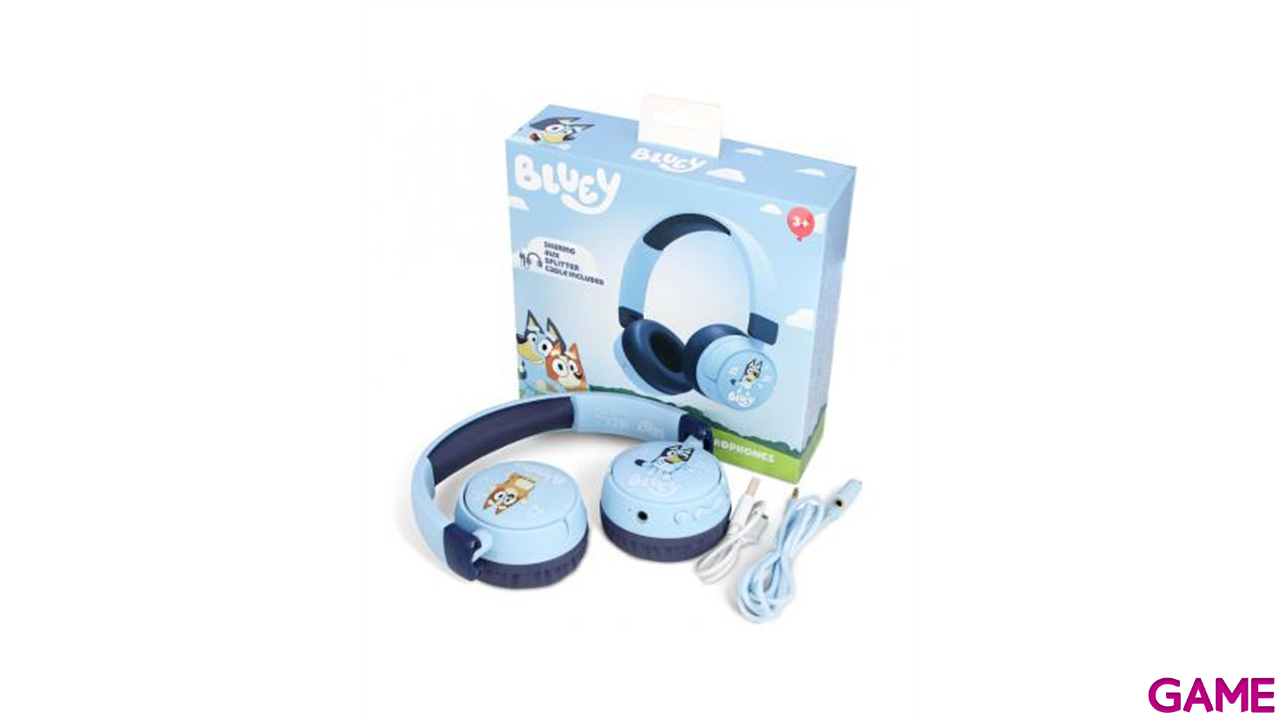 Auriculares Bluetooth Infantiles Bluey-1