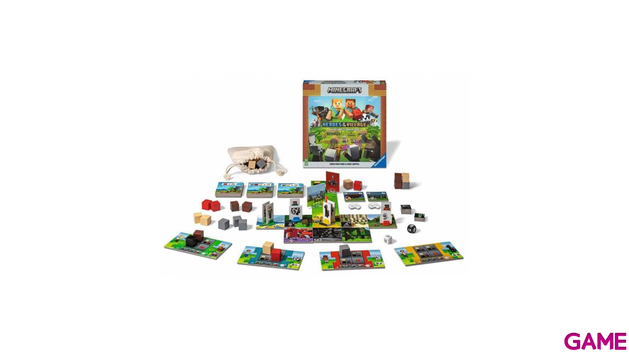 Juego de Mesa Minecraft Heroes of the Village +7-1