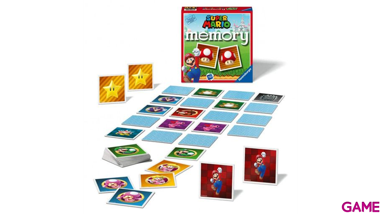 Juego de Mesa Memory Super Mario-1
