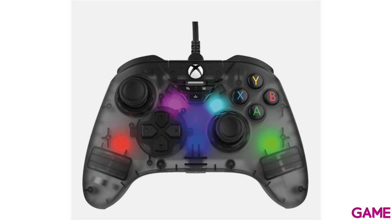 Controller con Cable Snakebyte RGB X gris -Licencia oficial--0