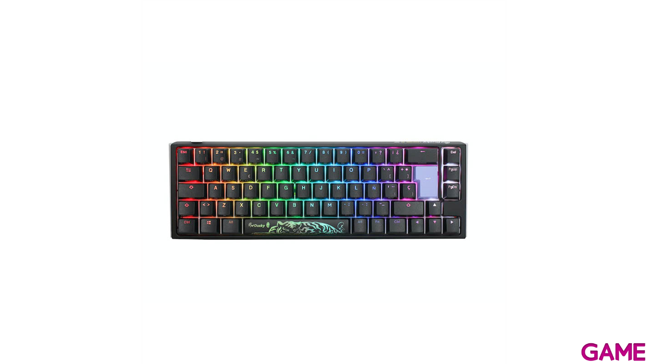 Ducky ONE 3 Classic SF 65% Hot-swappable MX-Brown RGB PBT Mecanico - Teclado Gaming-0