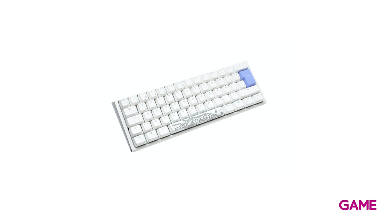 Ducky ONE 3 Classic Mini 60% Pure White Hot-swappable MX-Brown RGB PBT Mecanico - Teclado Gaming-4