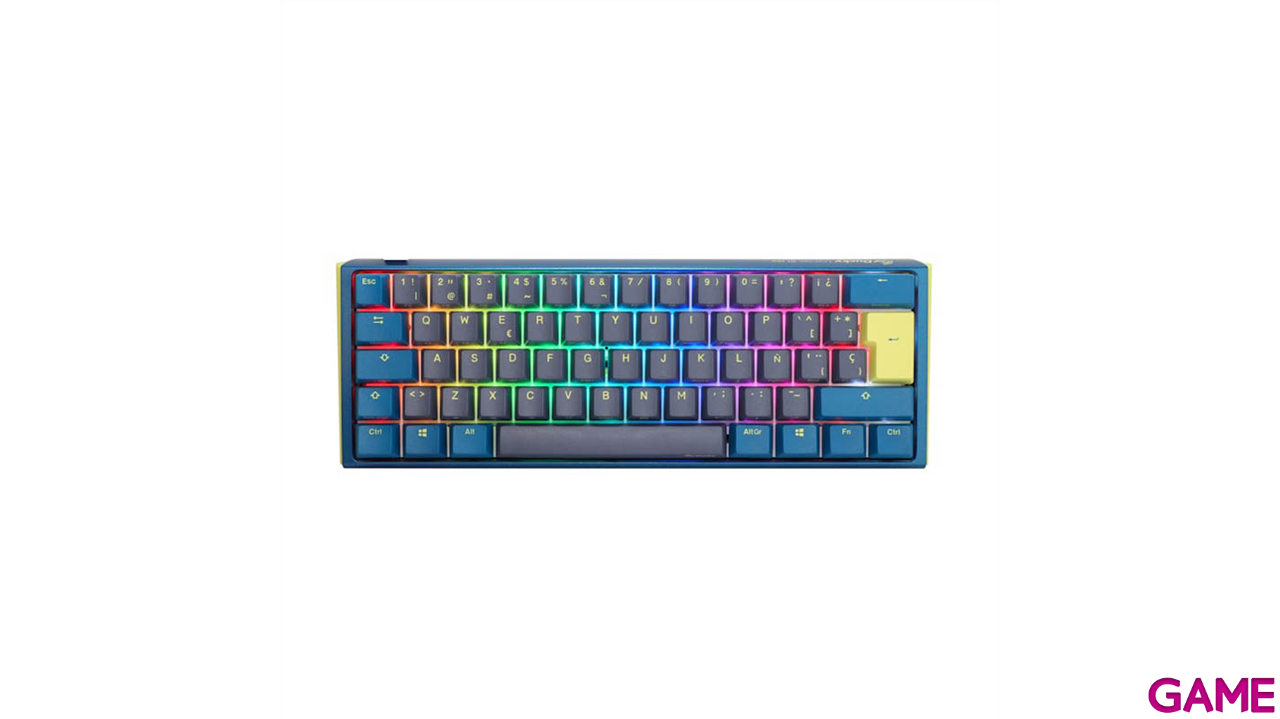 Ducky One 3 Daybreak Mini 60% Hot-swappable MX-Blue RGB PBT Mecanico - Teclado Gaming-4