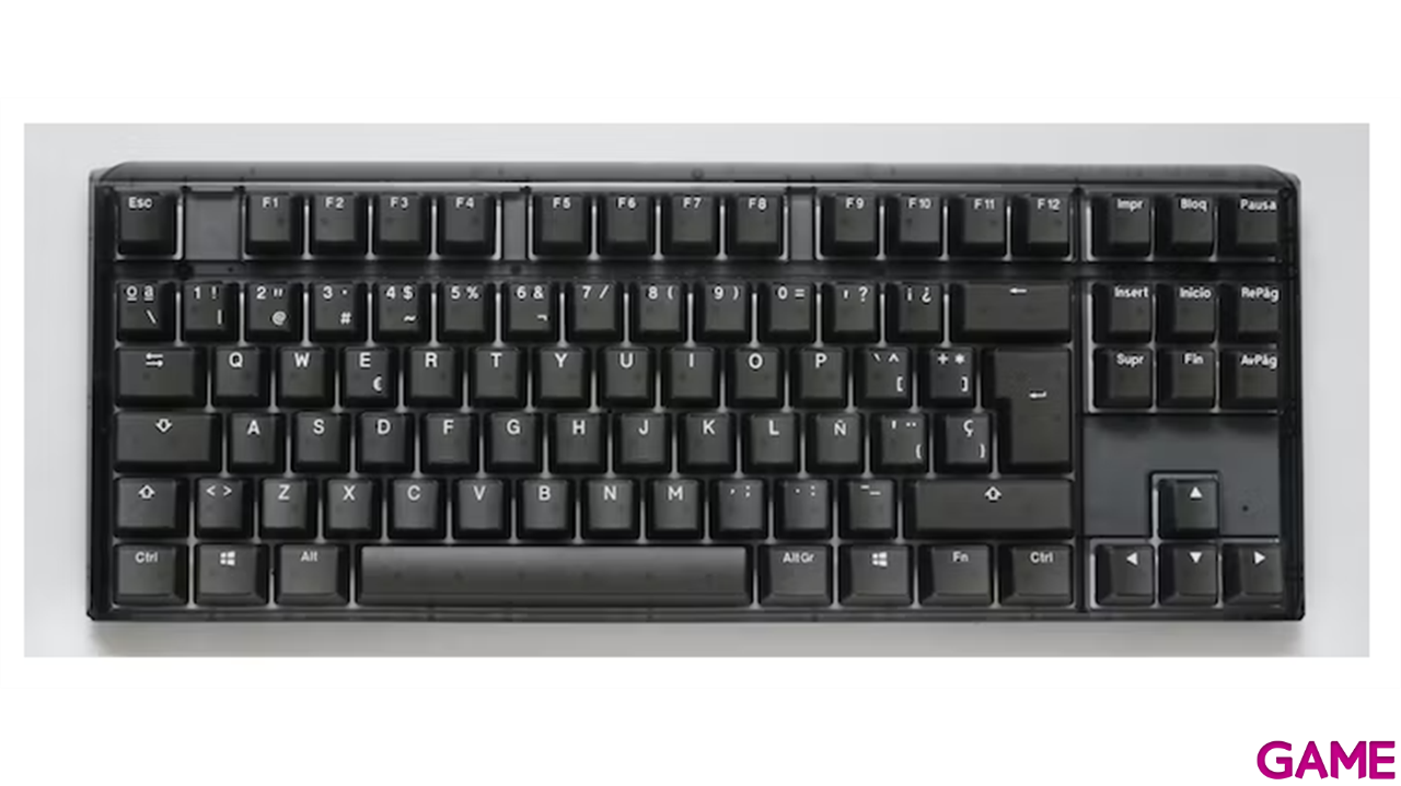 Ducky ONE 3 Aura Black TKL Hot-swappable MX-Red RGB PBT Mecanico - Teclado Gaming-2
