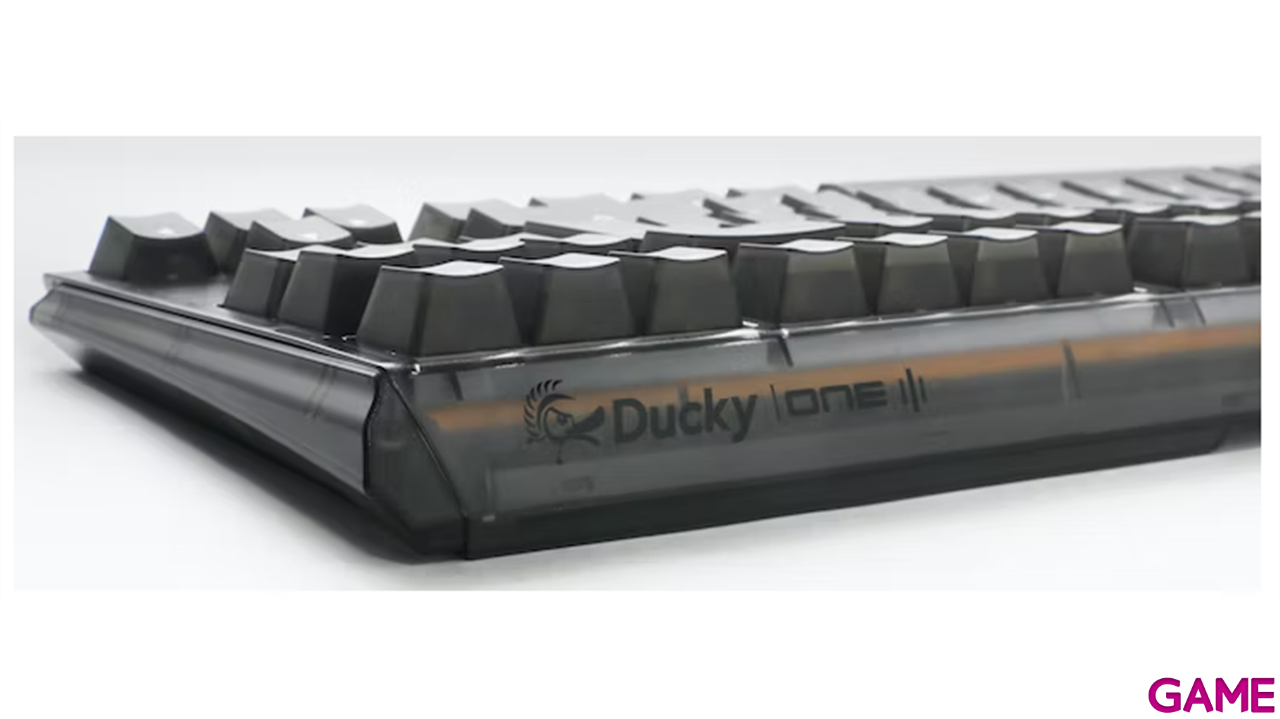 Ducky ONE 3 Aura Black TKL Hot-swappable MX-Red RGB PBT Mecanico - Teclado Gaming-3