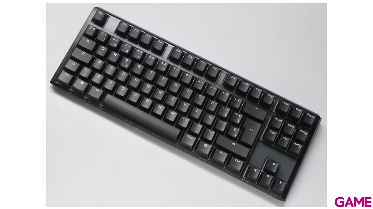 Ducky ONE 3 Aura Black TKL Hot-swappable MX-Red RGB PBT Mecanico - Teclado Gaming-5