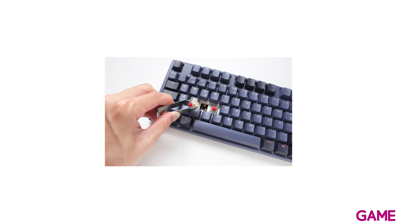 Ducky One 3 Cosmic Full-Size Hot-Swappable MX-Red PBT Mecanico - Teclado Gaming-1