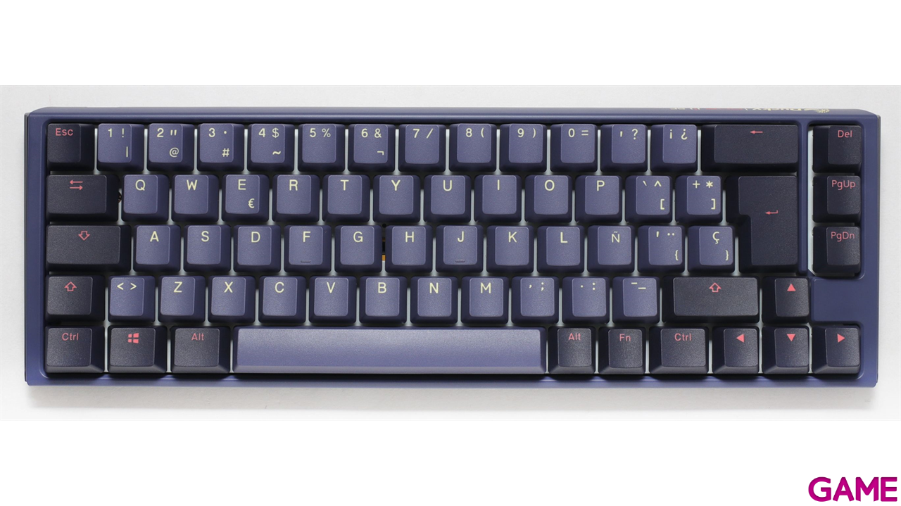 Ducky ONE 3 Cosmic SF 65% Hot-swappable MX-Clear RGB PBT Mecanico - Teclado Gaming-1