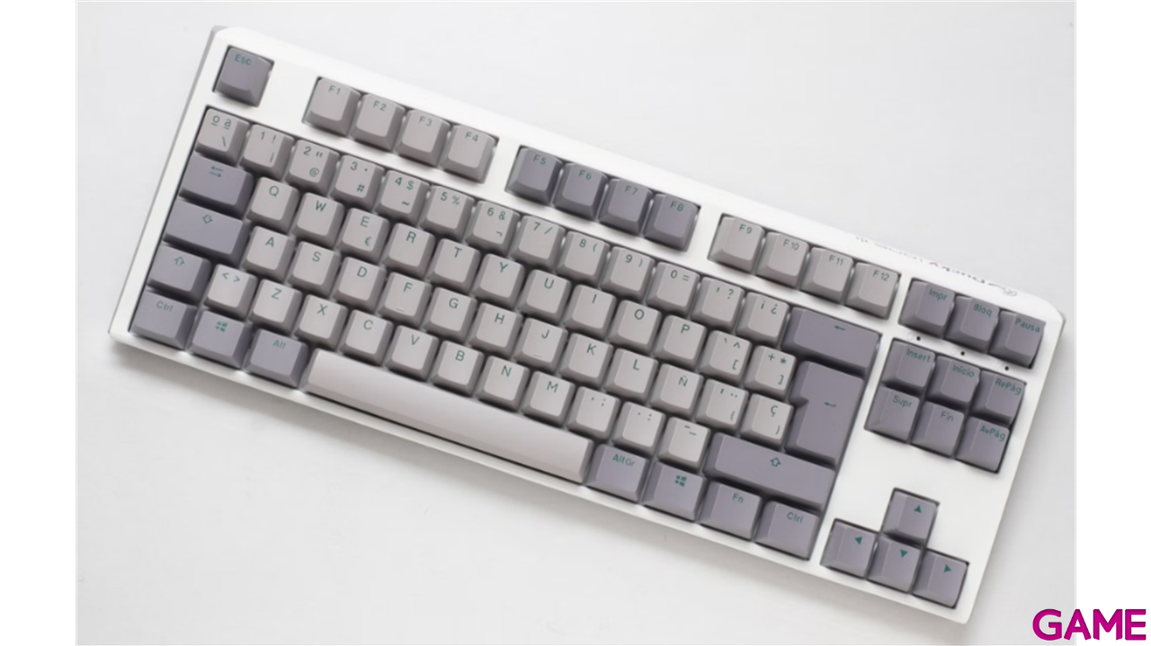 Ducky ONE 3 Mist TKL Hot-swappable MX-Speed Silver RGB PBT Mecanico - Teclado Gaming-4
