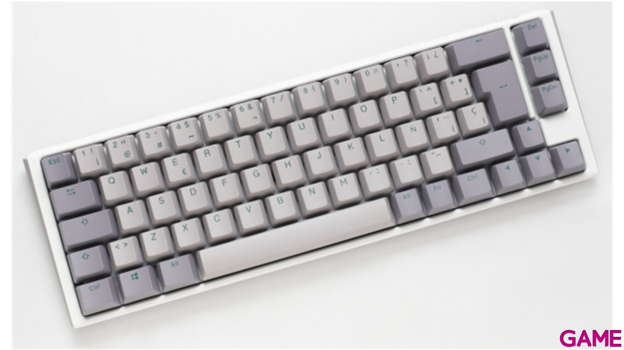 Ducky ONE 3 Mist SF 65% Hot-swappable MX-Clear RGB PBT Mecanico - Teclado Gaming-2