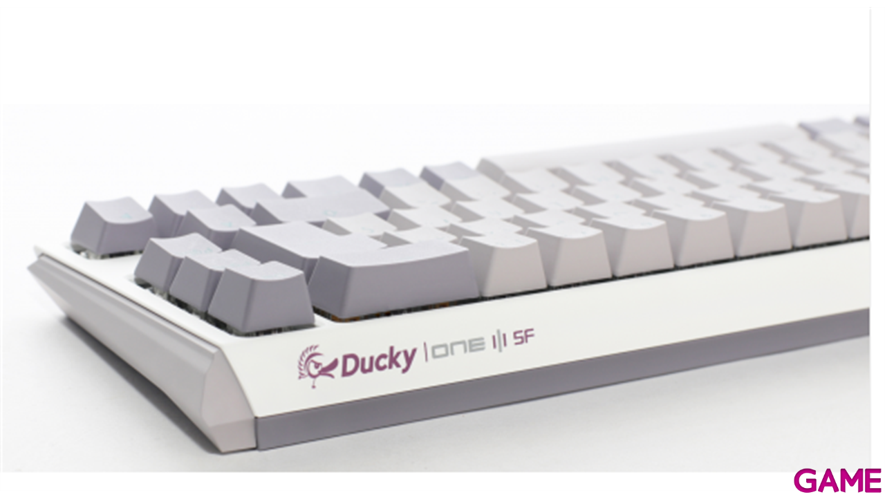 Ducky ONE 3 Mist SF 65% Hot-swappable MX-Clear RGB PBT Mecanico - Teclado Gaming-3