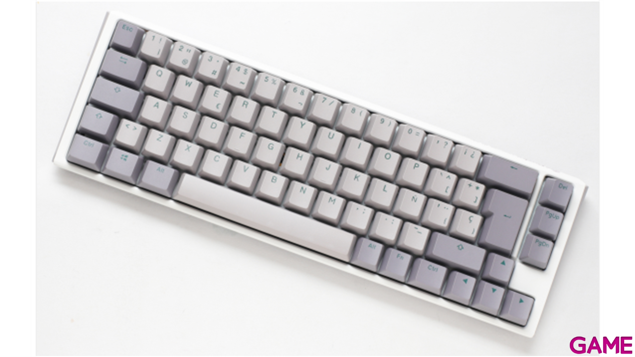 Ducky ONE 3 Mist SF 65% Hot-swappable MX-Clear RGB PBT Mecanico - Teclado Gaming-4