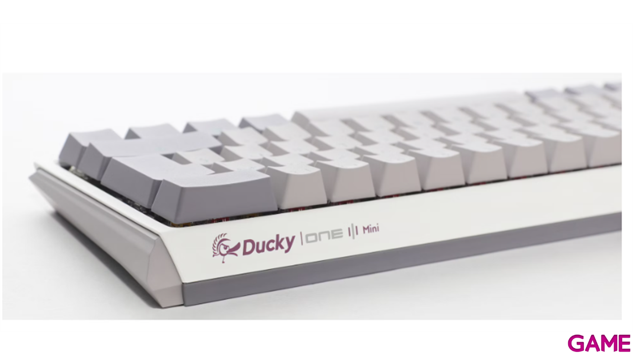 Ducky ONE 3 Mist Mini 60% Hot-swappable MX-Silent Red RGB PBT Mecanico - Teclado Gaming-4