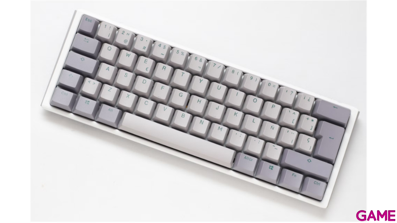 Ducky ONE 3 Mist Mini 60% Hot-swappable MX-Silent Red RGB PBT Mecanico - Teclado Gaming-6