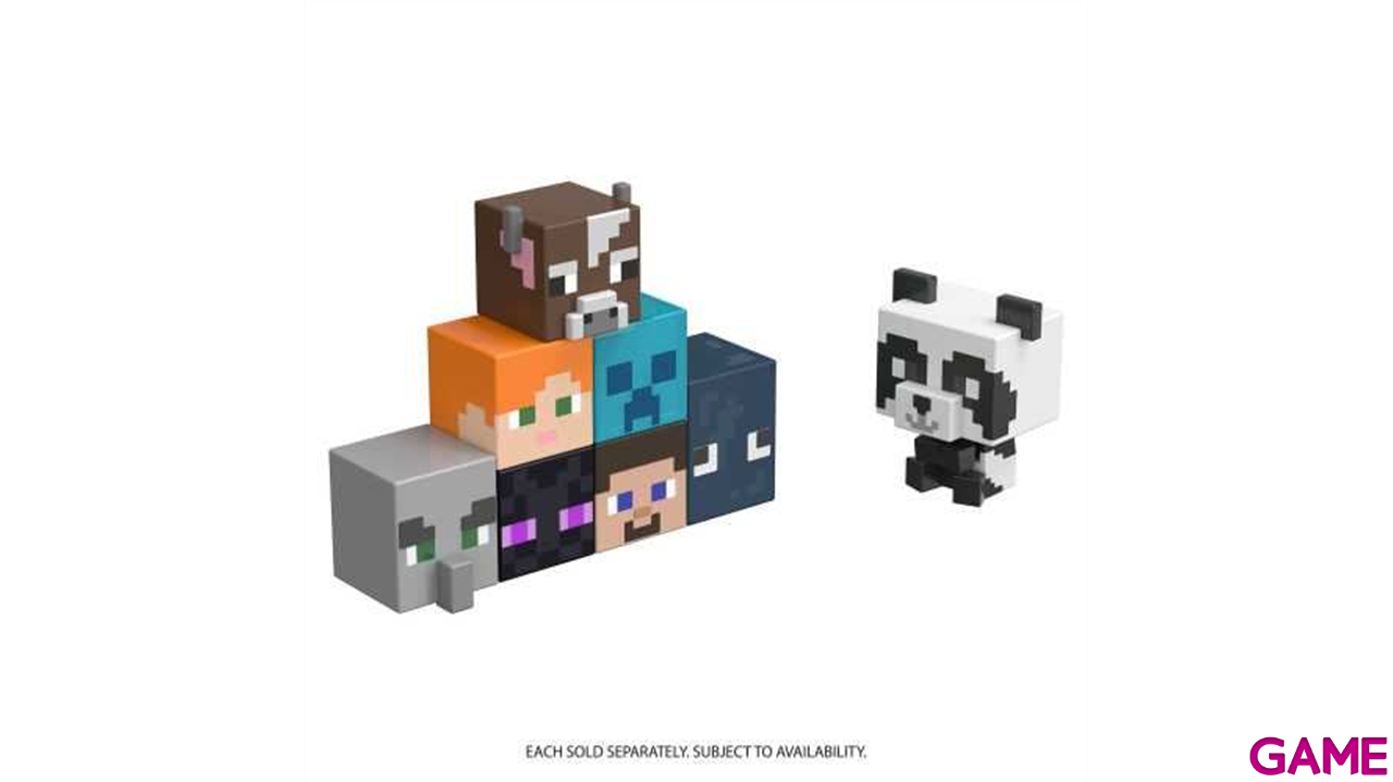 Minecraft Minis Cabeza mob surtida-0