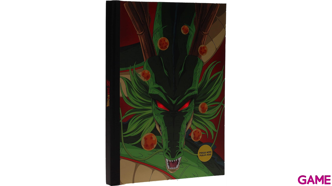 Libreta con Luz Dragon Ball Z: Shenron-3