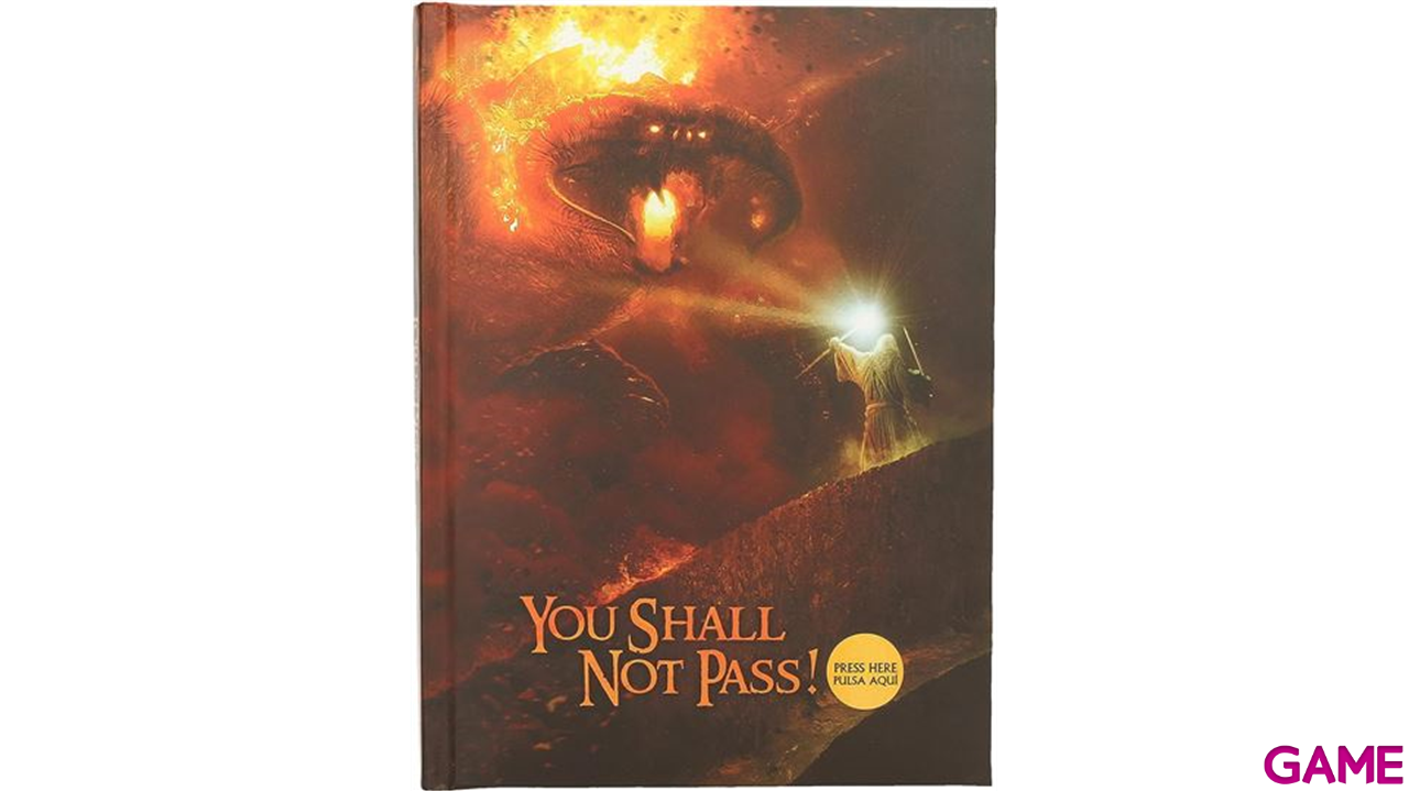 Libreta con Luz El Señor de los Anillos: You Shall Not Pass-1