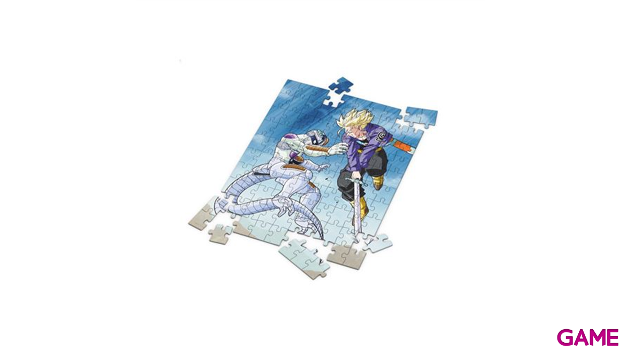 Puzzle Efecto 3D 100 Piezas Dragon Ball Z: Trunks vs Freezer-0
